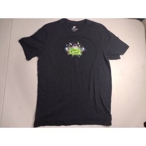Nike The Nike Tee Mens Black Wizard Portal Embroidered Graphic T-Shirt Size M